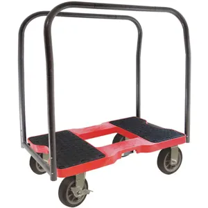 SNAP-LOC SL1500PC6R Panel Truck, Load Capacity 1500 Lbs, Size 35 x 20-1/2 Inch, Red | AH9KJB 40AL29