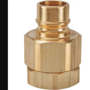 SNAP-TITE BVHN20-20F Coupler Nipple 1-1/4-11-1/2 Body Brass | AF6WBD 20LF41