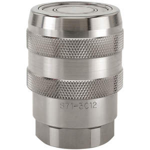 SNAP-TITE S71-3C6-6F Coupler Body 3/8-18 3/8 Inch Body 316 Stainless Steel | AF6WJH 20LH25