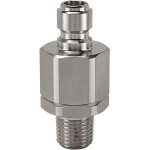SNAP-TITE SVEAN8-8M Nipple 1/2-14 1/2 Inch Body 316 Stainless Steel | AF6WFT 20LG59