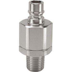 SNAP-TITE SVHN4-4M Nipple 1/4-18 1/4 Inch Body 316 Stainless Steel | AF6WHM 20LH01