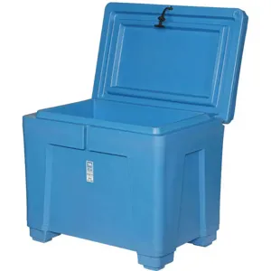 SNYDER INDUSTRIES PB11HL Asm Insulated Bin 36 Inch Length x 42 Inch Width Polar Blue | AF7DHA 20WT13