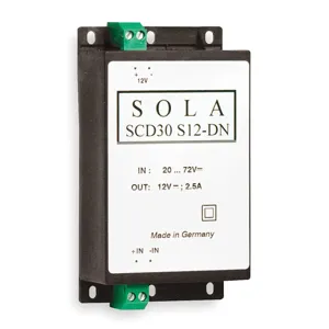 SOLA/HEVI-DUTY SCD30S12-DN Dc To Dc Converter 12vdc 2.5a | AD2NRY 3TA33