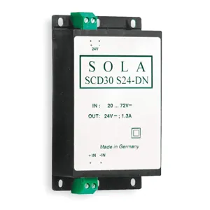 SOLA/HEVI-DUTY SCD30S24-DN Dc To Dc Converter 24vdc 1.3a | AD2NRZ 3TA34