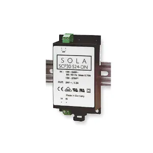 SOLA/HEVI-DUTY SCP30S24B-DN Dc Power Supply 24vdc 1.3a 50/60hz | AE4FQF 5JV86