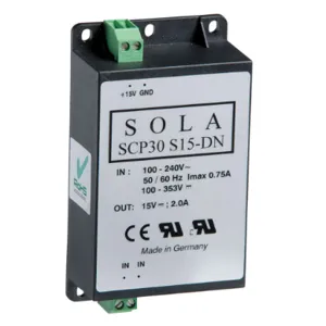 SOLA/HEVI-DUTY SCP30S15DN Dc Power Supply 15vdc 2a 50/60hz | AA2GBN 10G781