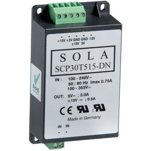 SOLA/HEVI-DUTY SCP30T515DN Dc Power Supply 15vdc 3/0.5/0.5a 50/60hz | AA2GBR 10G784
