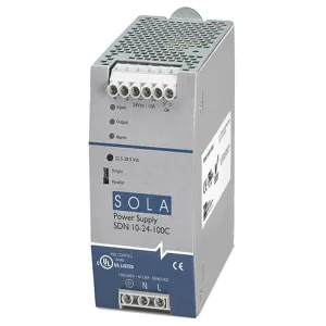 SOLA/HEVI-DUTY SDN10-24-100C SDN-C Compact DIN Rail Series Power Supply, Switching Style | AE3HVA 5DJL9