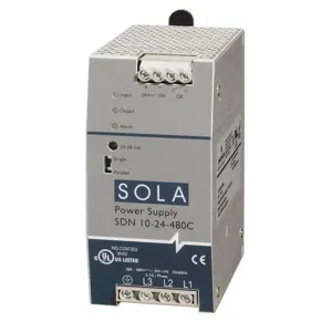 SOLA/HEVI-DUTY SDN10-24-480C Dc Power Supply 24vdc 10a 47-63hz | AA2GBT 10G785