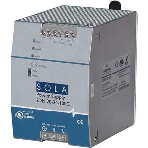 SOLA/HEVI-DUTY SDN20-24-100C Gleichstromnetzteil 24 VDC 20 A 60 Hz | AE3HVB 5DJN0