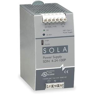 SOLA/HEVI-DUTY SDN4-24-100LP Dc Power Supply 24vdc 3.8a 47-63hz | AD2ZBY 3WY63
