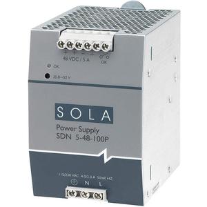 SOLA/HEVI-DUTY SDN5-48-100P Gleichstromnetzteil 48 VDC 5 A 60 Hz | AE3HUX 5DJL6