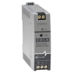 SOLA/HEVI-DUTY SDP06-24-100T Dc Power Supply 24-28vdc 0.6a 47-63hz | AD7LFQ 4FB82