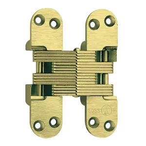 SOSS 218FRUS4PB Hinge Fire-rated Satin Brass 4 5/8 In | AD6TDU 4ACZ3