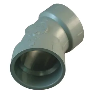 SPEARS VALVES P321-060C Labwaste Elbow 45 Degree, 6 Inch Size, Cpvc, HubxHub | AF7PJR 22EX19