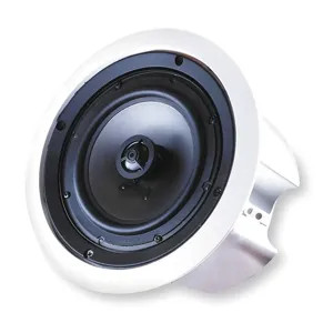 SPECO TECHNOLOGIES SP6ECS Enclosed Speaker White 6 1/2 Inch - Pack Of 2 | AC8PDW 3CWT6