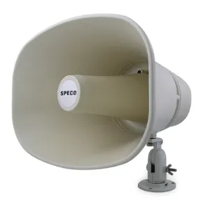 SPECO TECHNOLOGIES SPC30RT Horn Weatherproof 11 x 8 Inch 30w | AC2HXF 2KJW5