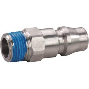 SPEEDAIRE 30E582 Coupler Plug (m)npt 1/4 304 Stainless Steel | AC4LLB