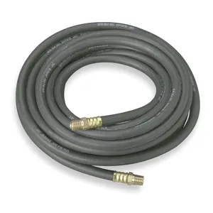 SPEEDAIRE 3JT63 Hose Air 1/4 Inch Id x 1/4 Npt 25 Feet Black | AC9TAY