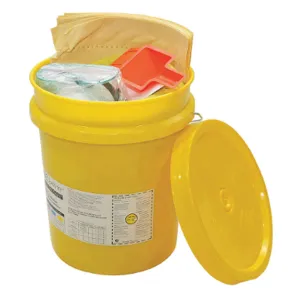 SPILFYTER 270006 Dry Base Neutralizer Spill Kit Bucket | AB7ZVV 24W853