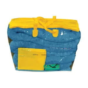 SPILFYTER 3053BG Oil Spill Kit 5 Gallon Zipper Bag | AC6NCP 35T162