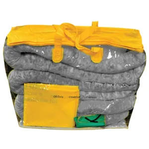 SPILFYTER 4553BG Universal Spill Kit 5 Gallon Zipper Bag | AC6NDL 35T182