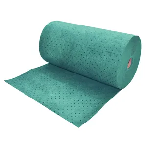 SPILFYTER G-95 Absorbent Roll Green 49.7 Gallon 32 Inch Width | AD2MQJ 3RPY7