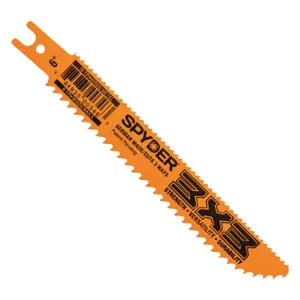 SPYDER 200199 Reciprocating Saw Blade 6 inch Length PK10 | AH8DLM 38HY17