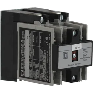 SQUARE D 8501XMO40V02 Master NEMA Control Relay 4NO 120VAC 20A | AJ2GXX 4B520