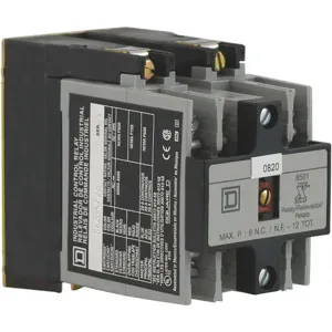 SQUARE D 8501XO20V03 NEMA Control Relay 2NO 240VAC 10A | AH2QJL 2VLE1