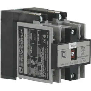 SQUARE D 8501XO40V06 NEMA Control Relay 4NO 480VAC 10A | AJ2GYE 4B527