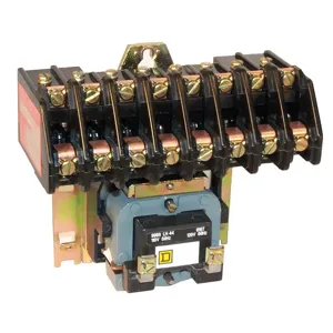 SQUARE D 8903LO80V04 Light Contactor Electrically Held 277v 30a Open 8p | AF9FHM 2CG70