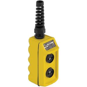 SQUARE D 9001BW91YU Pendant Push Button Station 2no/2nc Yellow | AG7DCV 5FTR1