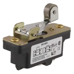 SQUARE D 9007AB41 Industrial Switch 15A 1 NO 1 NC Roller Lever | AG7EPU 6HHD5