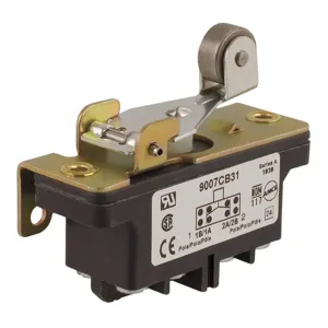 SQUARE D 9007CB31 Industrial Switch 10a 2 No 2 Nc Roller Lever | AG7EPW 6HHD7