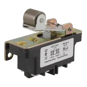 SQUARE D 9007CB34 Industrial Switch 10a 2 No 2 Nc Roller Lever | AG7EPY 6HHD9