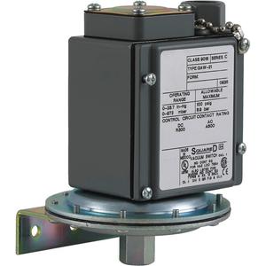 SQUARE D 9016GAW21 Vacuum Switch Standard/Reverse 0 to 28.3 Hg | AH2NVJ 2FH47