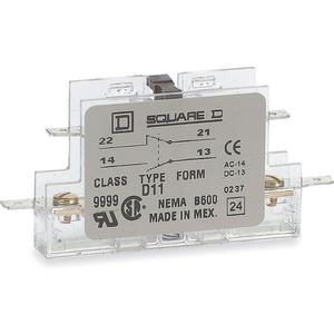 SQUARE D 9999D20 Auxiliary Contact 2 NO | AF9FGW 2CG38