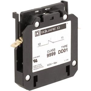 SQUARE D 9999DD01 Definite purpose Auxiliary Contact 1NC 10A Side Mount | AF6FVH 11D183