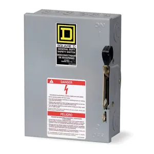 SQUARE D D224N Safety Switch 240VAC 2PST 200 Amps AC | AH2NLX 2CL71