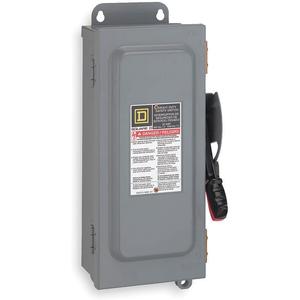 SQUARE D HU663AWK Safety Switch 600VAC 6PST 100 Amps AC | AH9UJG 41V421