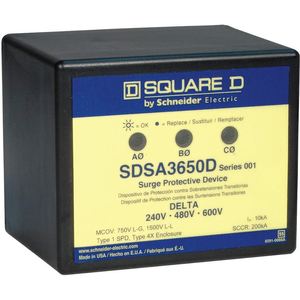SQUARE D SDSA3650D Überspannungsschutz Typ 1 und 2 40ka 3p | AA8PWD 19H479