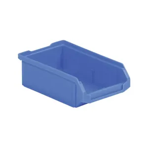 SCHAEFER LF060402.0BL1 Hopper Bin Stackable Blue 4 Inch Width 6 Inch Length | AH8DFL 38HU92