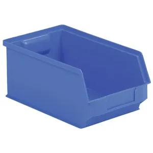 SCHAEFER LF200606.0BL1 Hopper Bin Stackable Blue 6 Inch Width 20 Inch Length | AH8DFM 38HU93