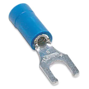 STA-KON 14RB-10FL Fork Terminal Locking #10 Stud Blue PK100 | AJ2HFC 4RGZ6