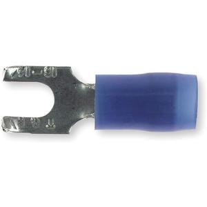 STA-KON RB14-6FS Gabelkabelschuh, blau, 18 bis 14 Awg – 100 Stück | AC9UUL 3KG41