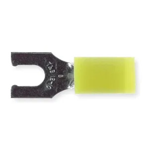 STA-KON RC10-10FL Fork Terminal Yellow 12 To 10 Awg - Pack Of 50 | AC9UUW 3KG53