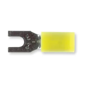 STA-KON RC10-6F Fork Terminal Yellow 12 To 10 Awg - Pack Of 50 | AC9UVH 3KG64