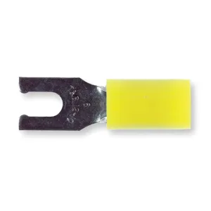 STA-KON RC10-6FL Fork Terminal Yellow 12 To 10 Awg - Pack Of 50 | AC9UVJ 3KG65