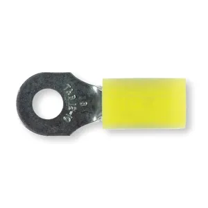 STA-KON RC10-8 Ring Terminal Yellow 12 To 10 Awg - Pack Of 50 | AC9UVK 3KG66